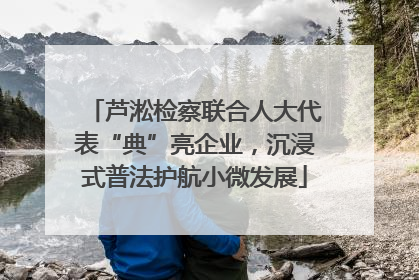 芦淞检察联合人大代表“典”亮企业，沉浸式普法护航小微发展